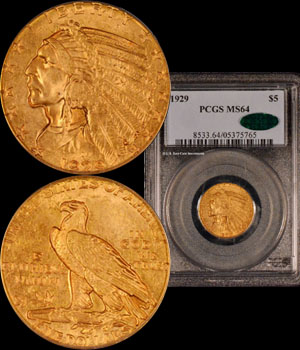 1929 Half Eagle Indian