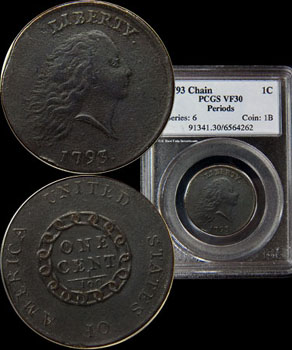 1793 Chain Cent