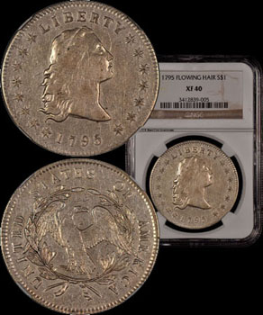1795 Silver Dollar