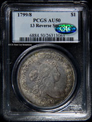 1799/8 Silver Dollar Bo