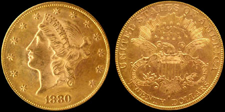 1880-S Double Eagle