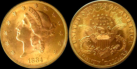 1884-S Double Eagle