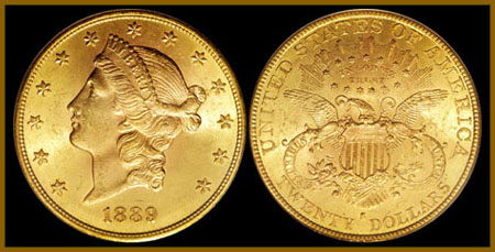 1889-S Double Eagle