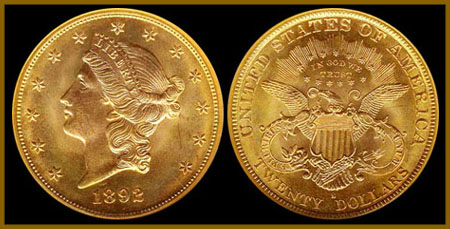 1892-S Double Eagle