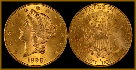 1896-S Double Eagle