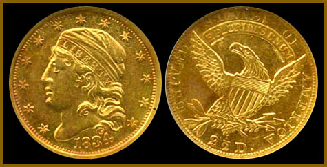 1834 Quarter Eagle