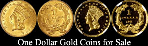 Gold Dollar for Sale