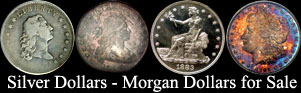 Silver Dollars Morgan Silver Dollars