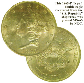 1865-P Type 1  Double Eagle