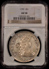 D - 1799 Silver Dollar