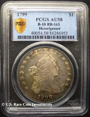 S - 1799 Silver Dollar