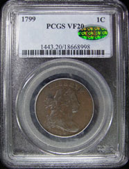 1799 Large Cent - Bo