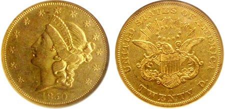 1850-O Double Eagle