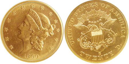 1860-S Double Eagle