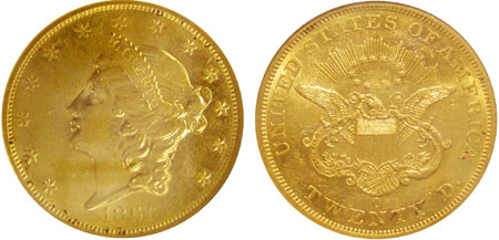 1861-O Double Eagle