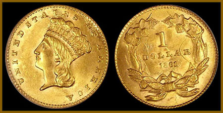 Indian Head Gold Dollar