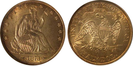 1873-CC Half Dollar