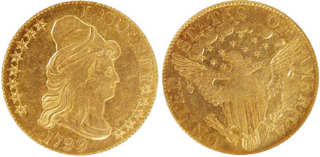 1799 Half Eagle