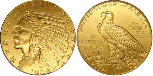 Proof Half Eagle