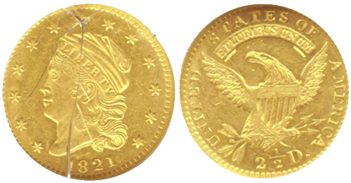 1821 Quarter Eagle