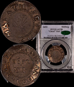 1652 Oak Tree Shilling