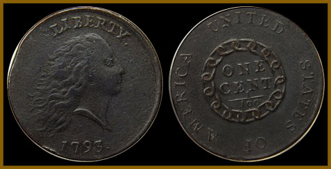1793 Chain Cent