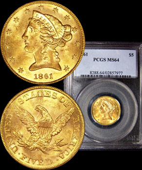 1861 Half Eagle