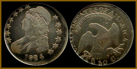 1824 Half Dollar