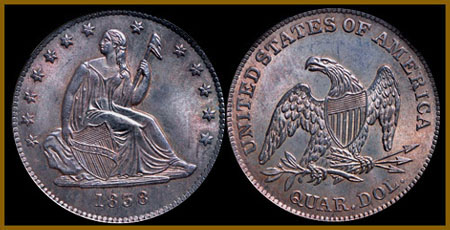 Liberty Seated Quarters