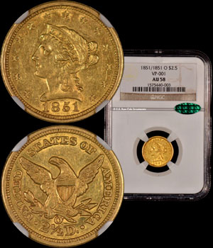 1851 Quarter Eagle
