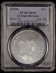 S - 1799/8 Silver Dollar