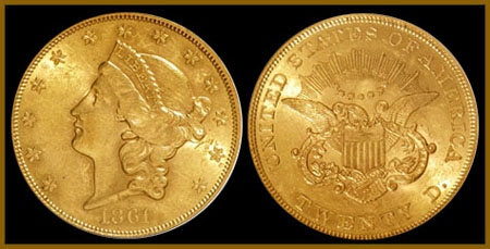 Civil War Double Eagle