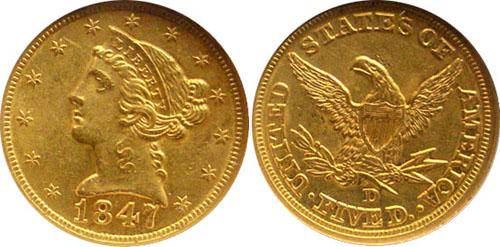 Dahlonega Gold Coins
