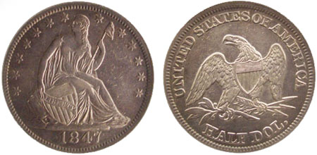 1847 Half Dollar