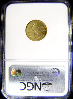 1911-D Indian Head Quarter Eagle