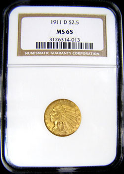1911-D Quater Eagle