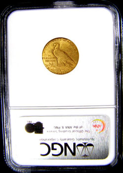 1911-D Indian Head Quarter Eagle