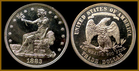 1883 Trade Dollar