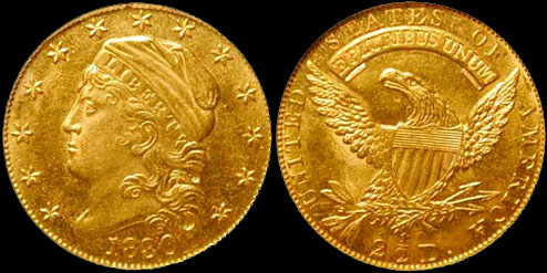 1830 Quarter Eagle